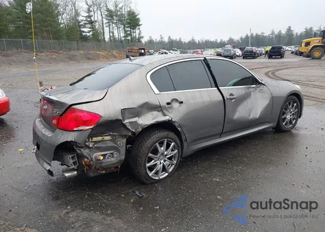 2011 Infiniti G37X из США, поврежденный, VIN JN1CV6ARXBM407241